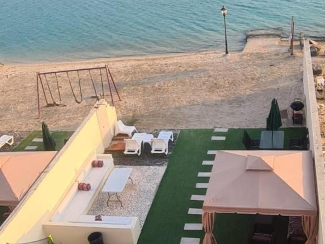 Beach: فلل وردَهـ الفندقيه شاطئ الازرق 38 للعوائل فقط