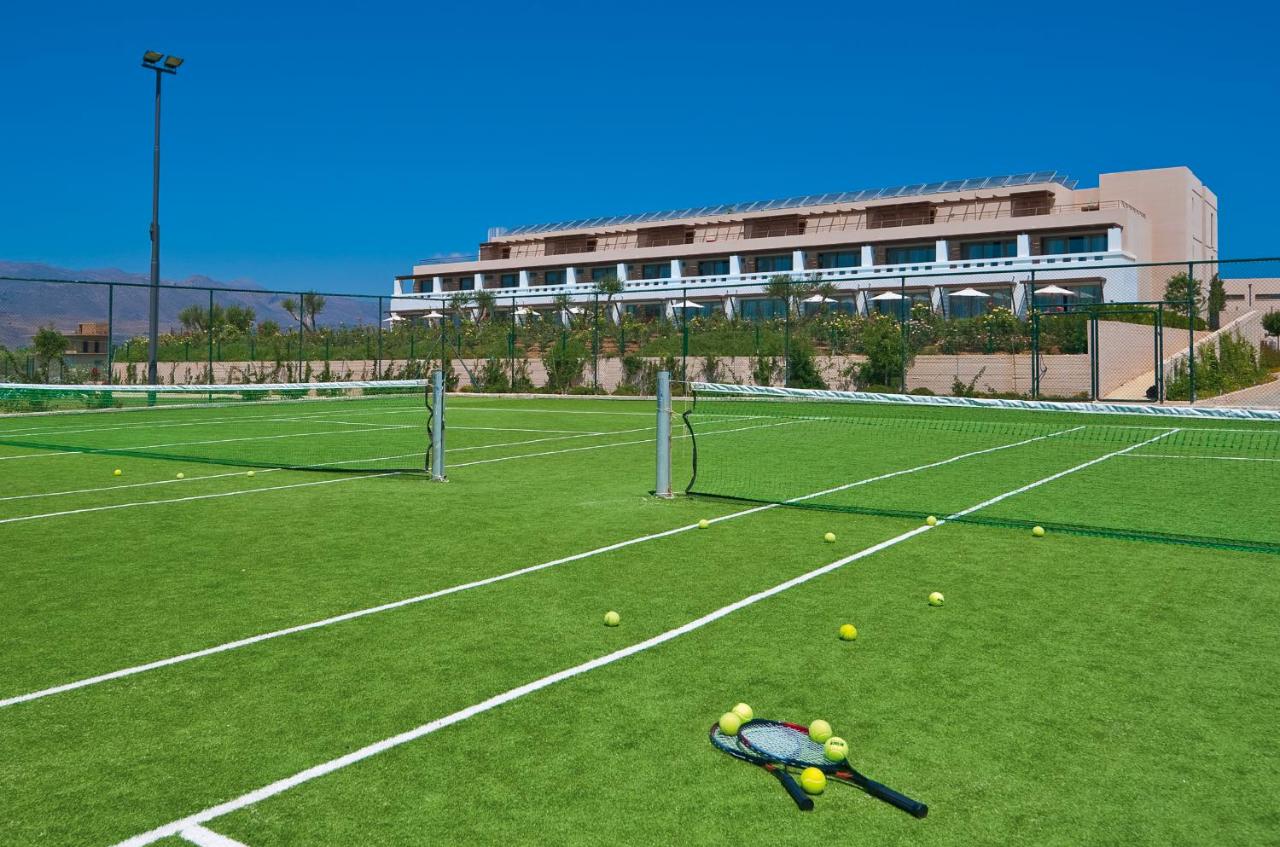 Tennis court: Giannoulis – Cavo Spada Luxury Sports & Leisure Resort & Spa