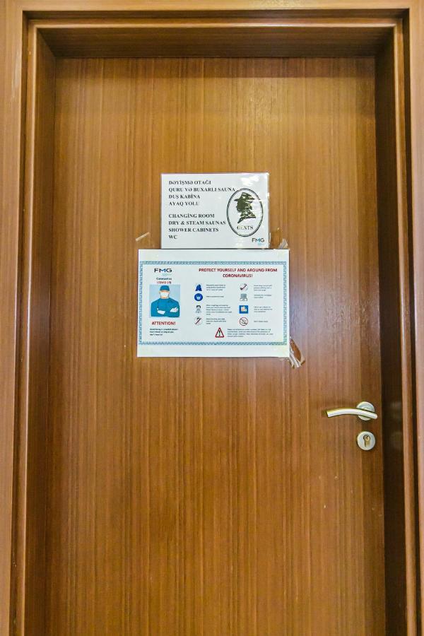 Baku Deniz Mall family hotel apartment photo