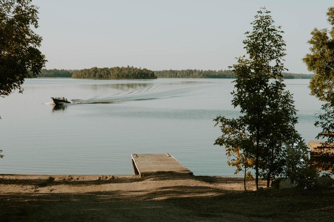 Beach: Silver Rapids Lodge & Campground