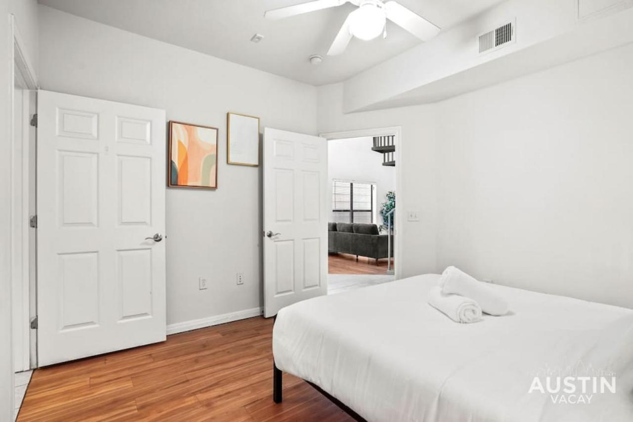 Spiral Stairs to Loft Bedroom Balcony with Shade - 3