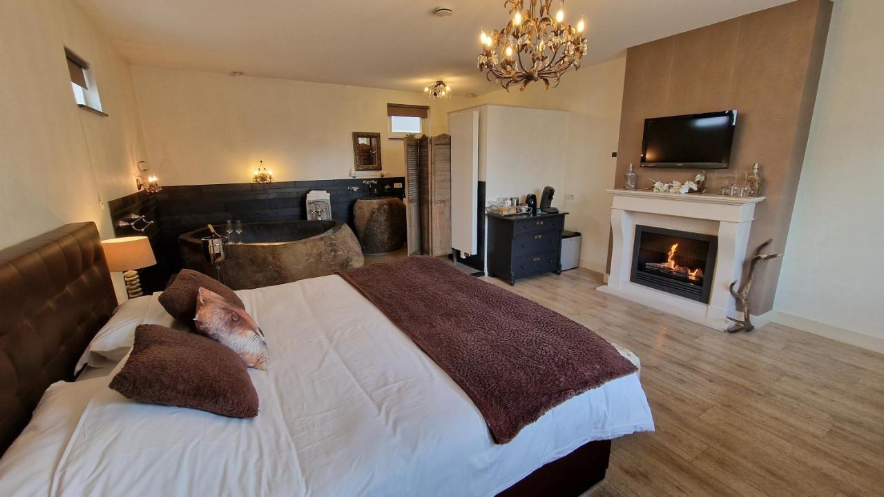 Een TV en/of entertainmentcenter bij B&B De Droomhoeve 