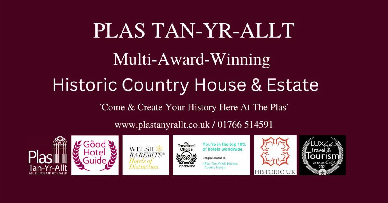 Plas Tan-Yr-Allt Historic Country House Luxury Accommodation - Laterooms