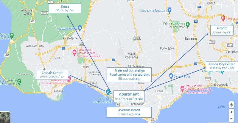 Chalet Marias - Parede beach apartments - 5