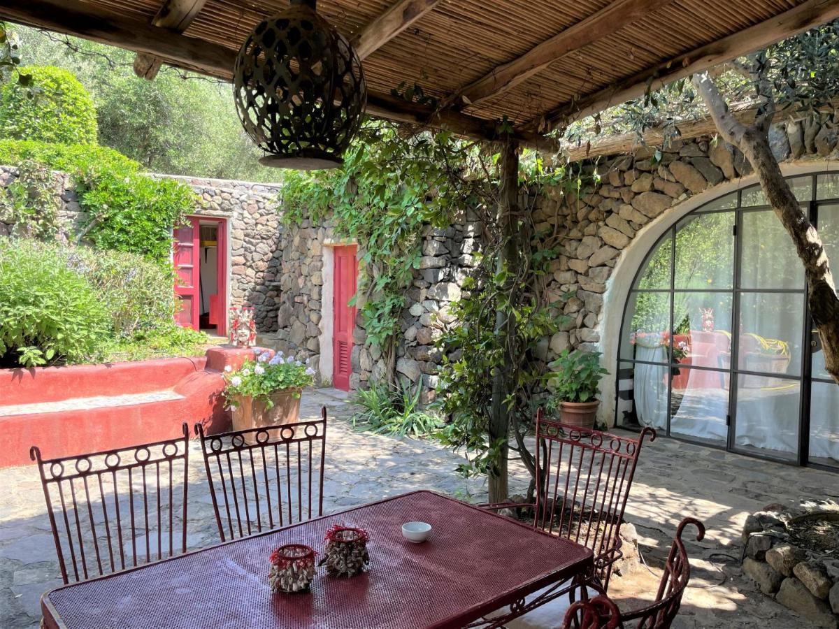 Villa La Vigna - Nella baia di Pollara, incantevole con piscina photo