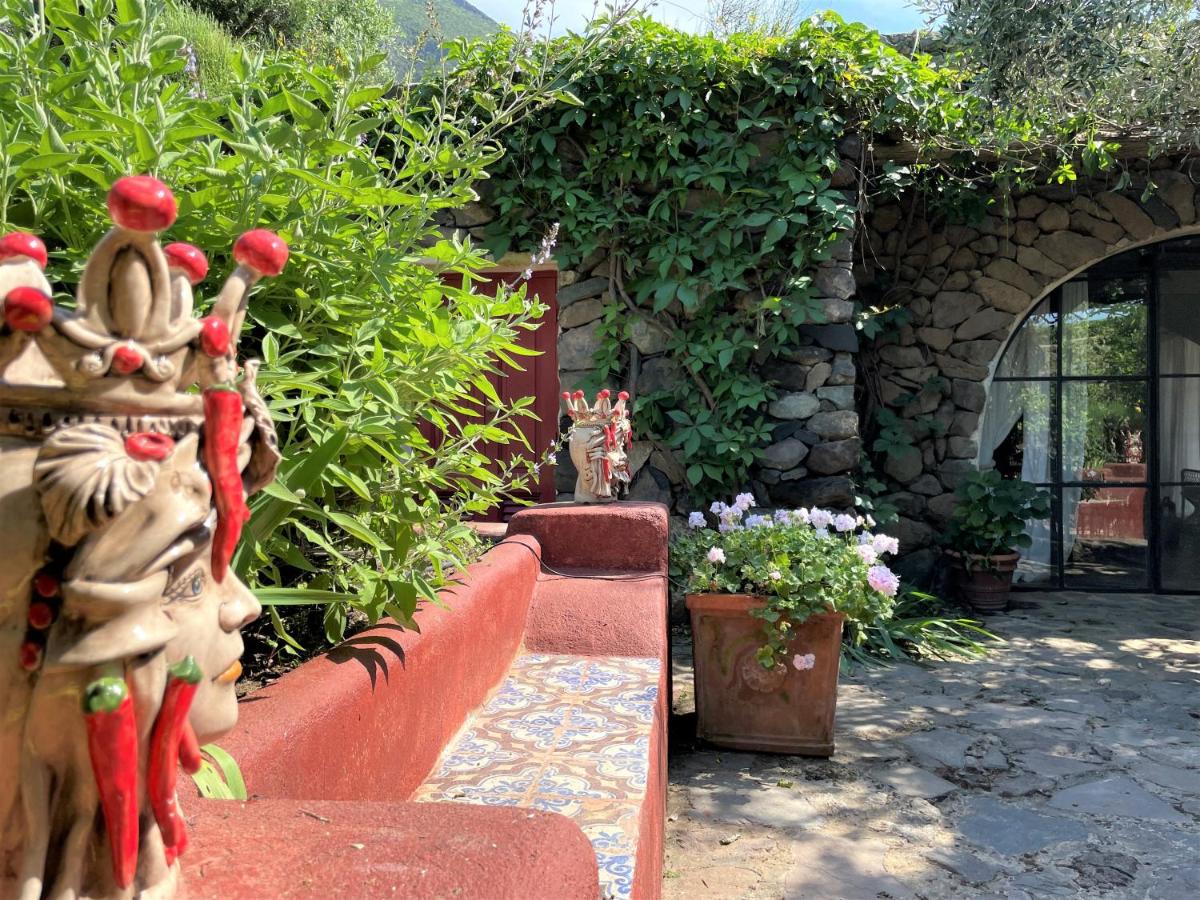 Villa La Vigna - Nella baia di Pollara, incantevole con piscina photo