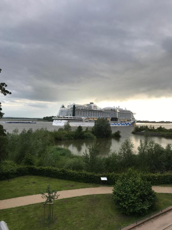 Urlaub am Elbstrand - Wohnung in Blankenese mit Naturblick