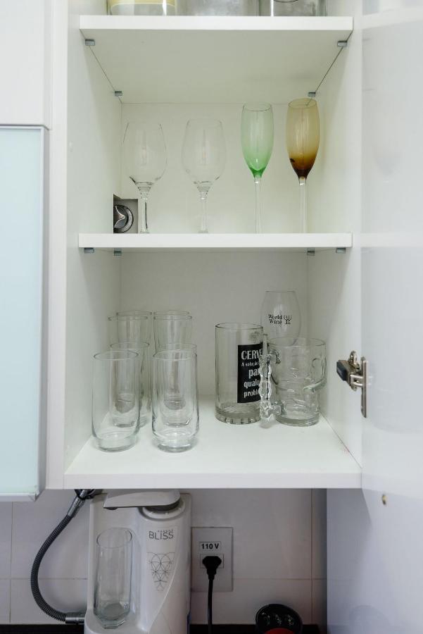 Flat com varanda, vista mar e Cristo - 2