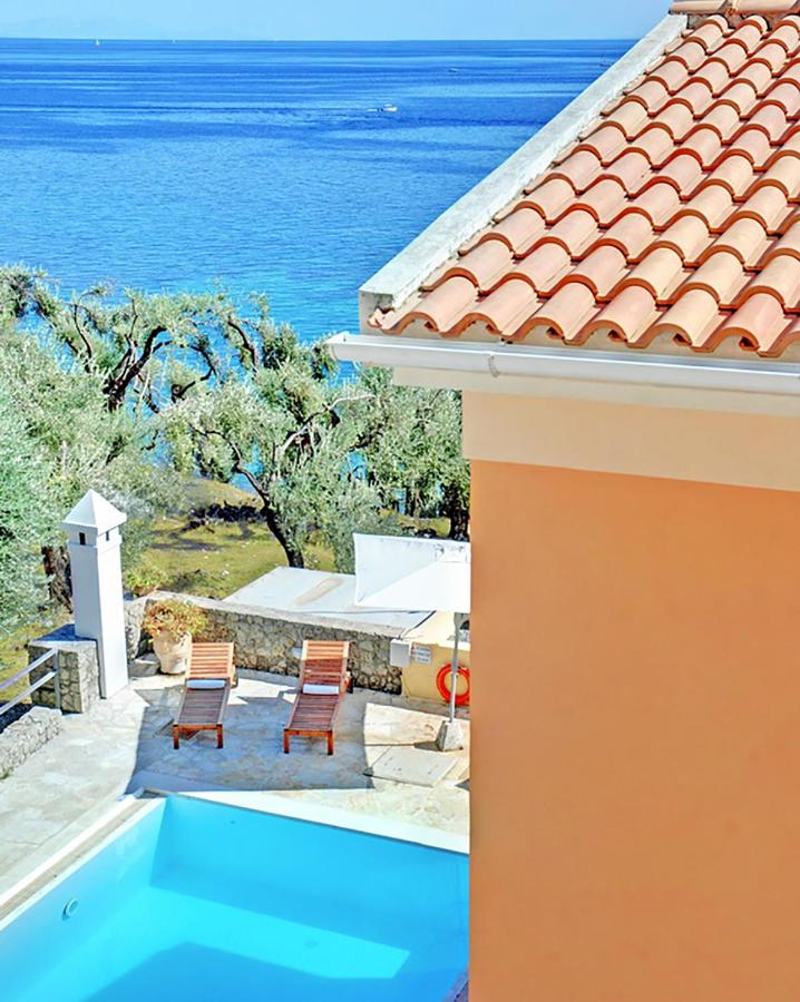 Heated swimming pool: Glyfa Corfu Apartments