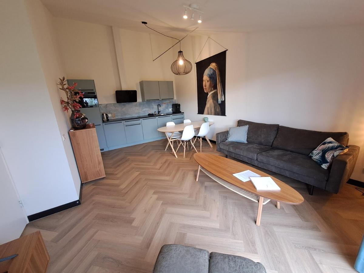 Een keuken of kitchenette bij De Platwever 3B