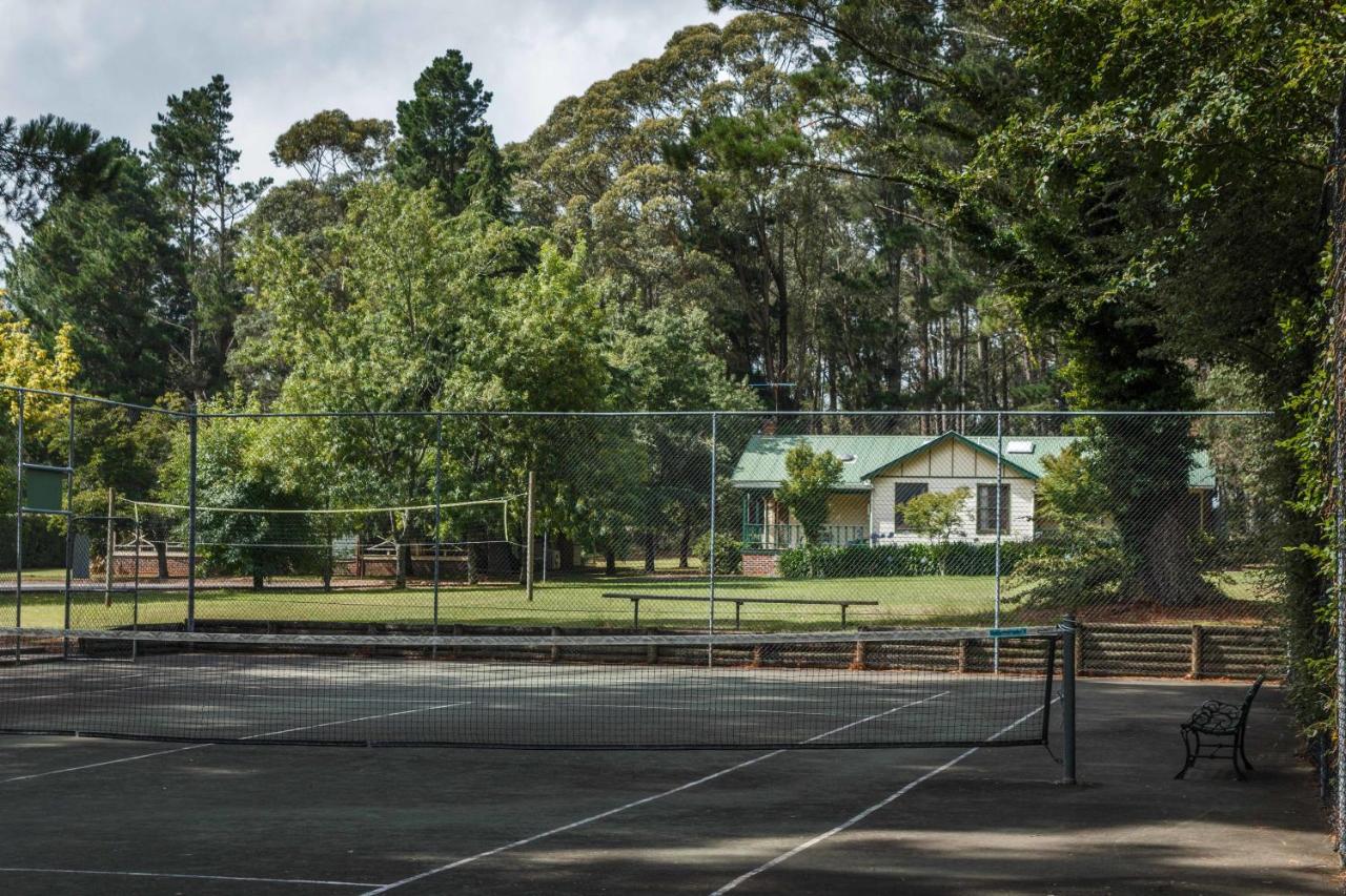 Tennis court: Federation Gardens & Possums Hideaway