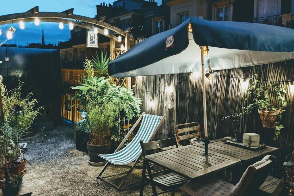La Colonie // Cosy - terrasse - Butte aux cailles
