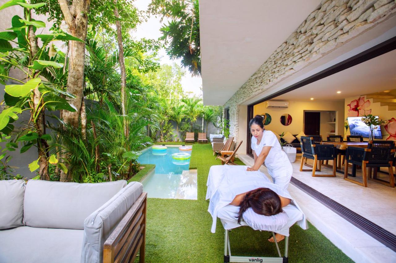 Elegance meets exclusivity at the Entire Private Villa w/ Pool & Rooftop. This 9.7-rated sanctuary is more than a place to stay; it’s an invitation to create memories with loved ones. Imagine sipping margaritas by your private pool, laughter echoing off the walls, and the promise of sunsets from your rooftop terrace.
Why You’ll Love It: The spacious villa becomes your canvas for family reunions, celebrations, and lazy afternoons. The rooftop whispers secrets of stargazing parties, and the BBQ area invites you to grill up your favorite flavors. As the moon rises, gather around the fire pit and let stories flow like tequila shots.