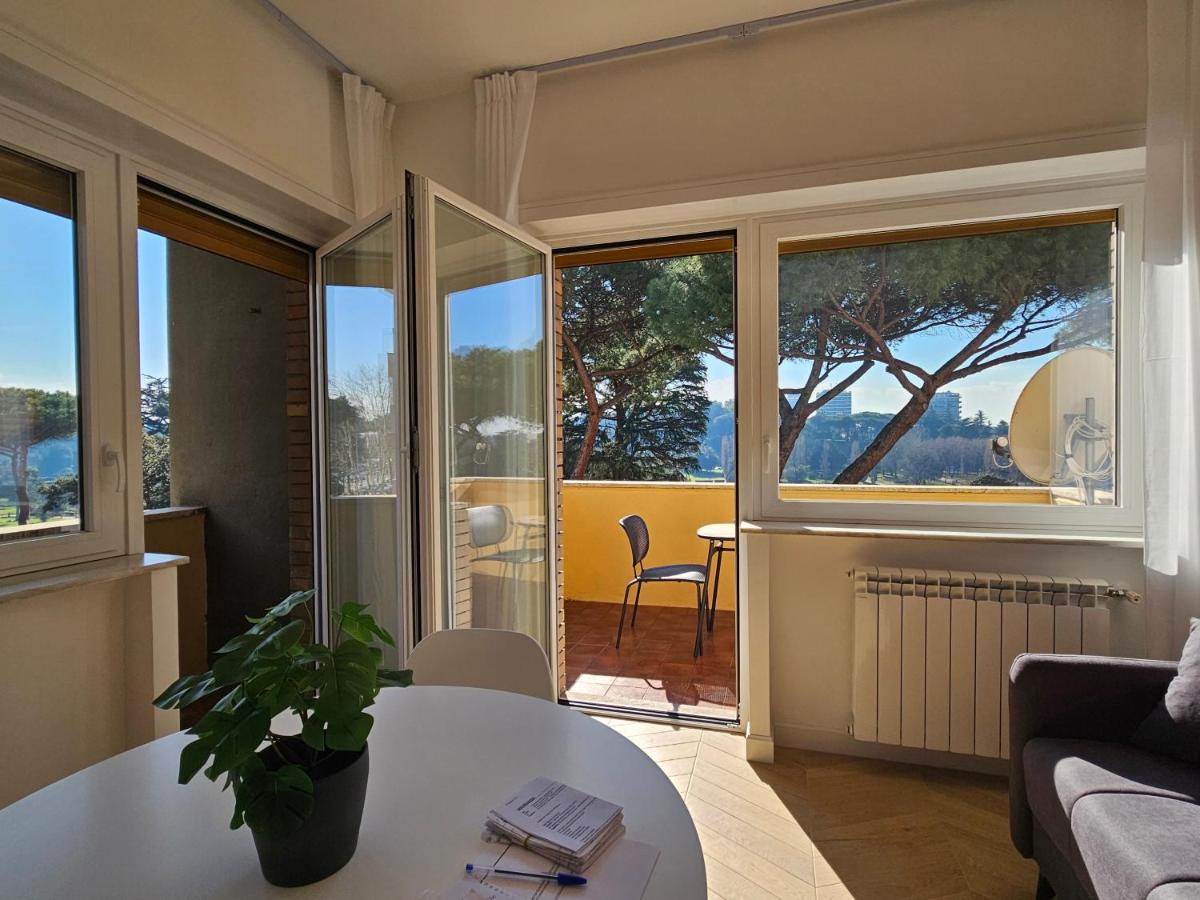 Eur terrazzo vista Laghetto Modigliani - 5