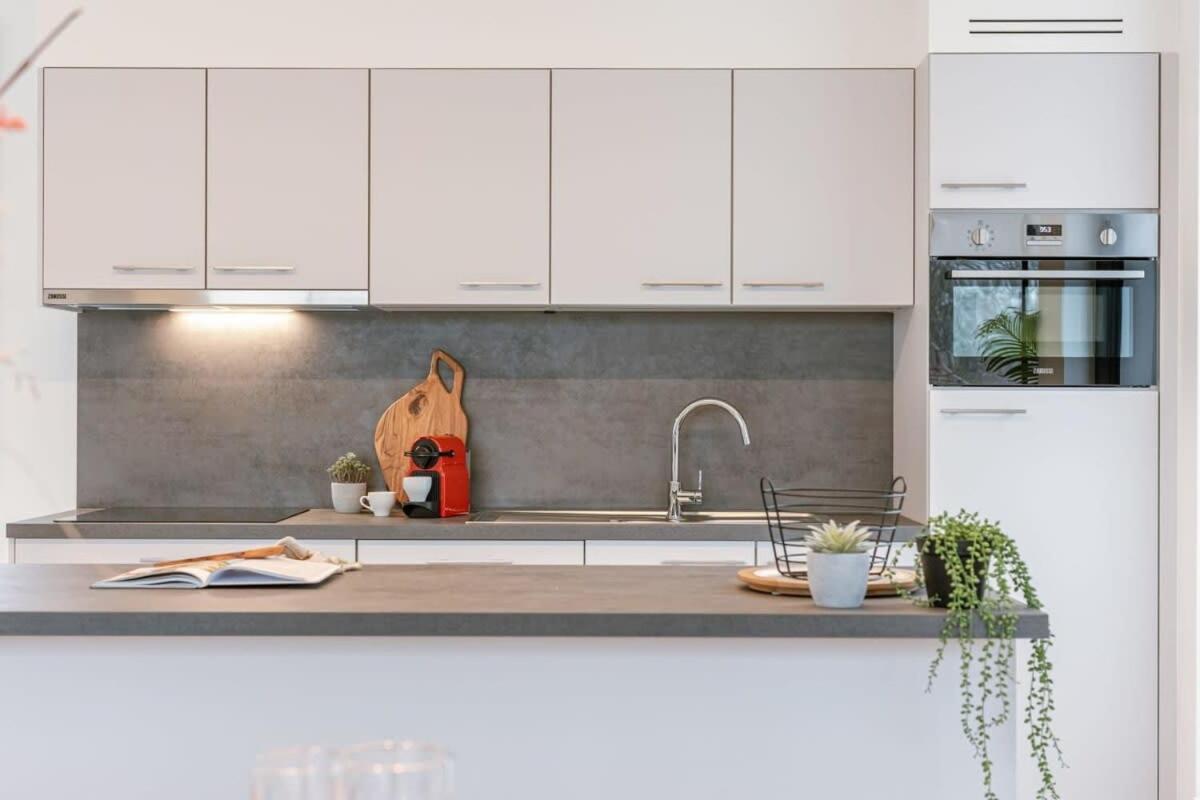Apartment with two large terraces photo