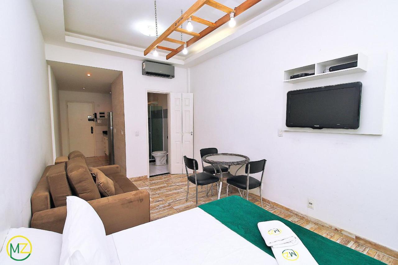 Studio for 4 people with sea view in Copacabana