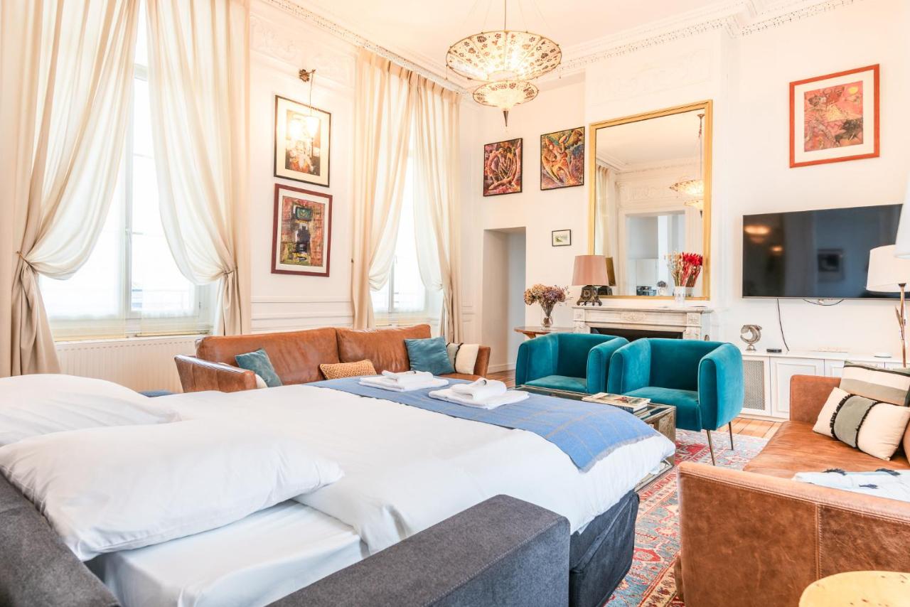 Luxury typical Parisian flat - 6 guests - 5 min from Louvre - 5