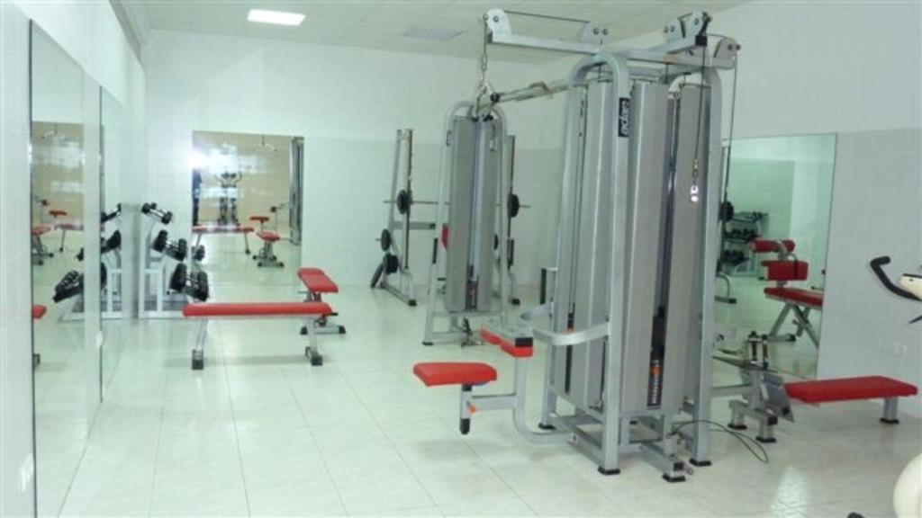 Building fitness room