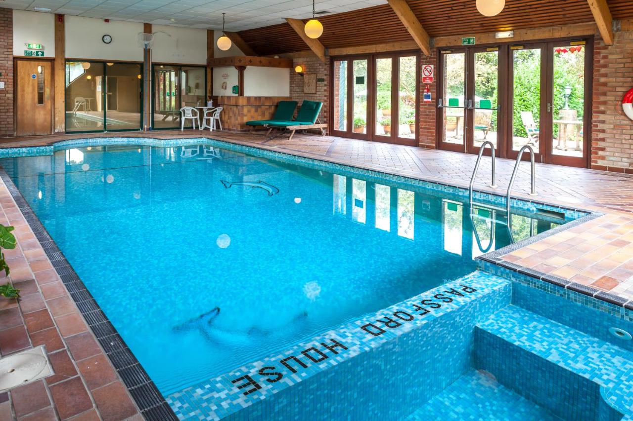 Heated swimming pool: Passford House Hotel