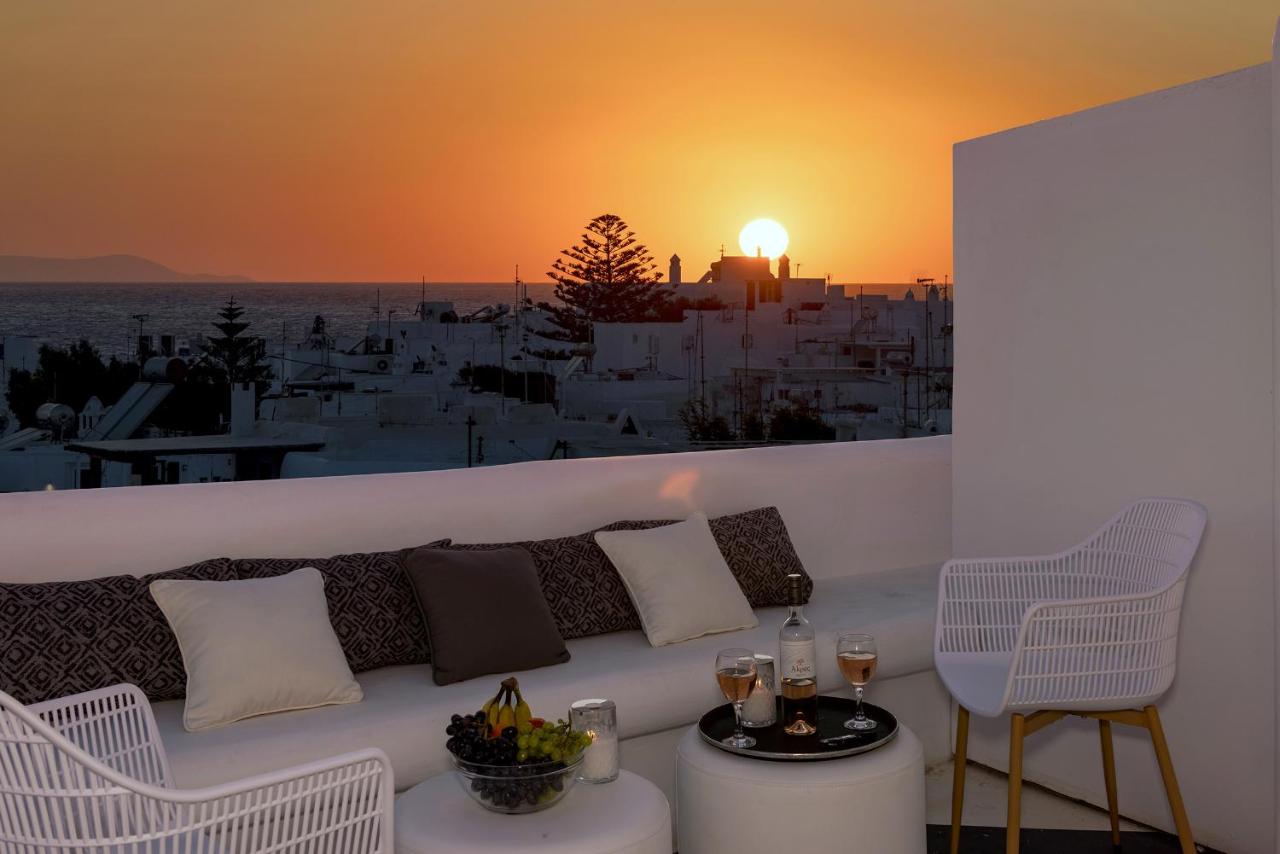 Alexandros Central Suites, Mykonos Town, with Shared Rooftop Terrace