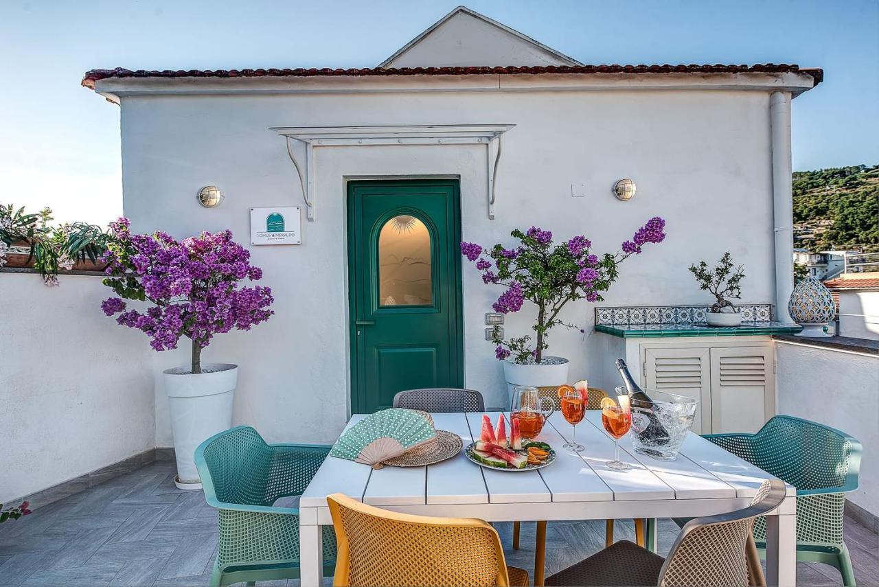 Domus Smeraldo terrace and sea view Amalfi Coast