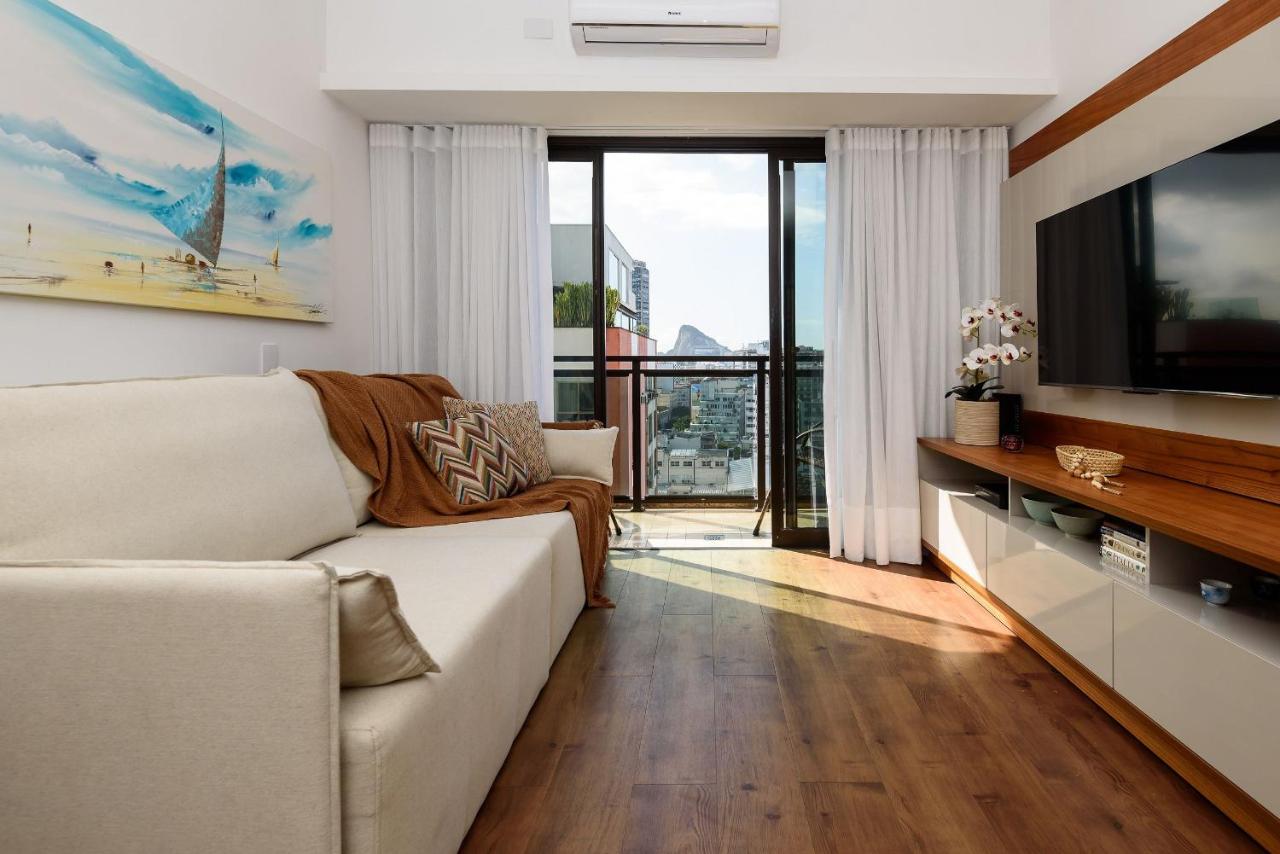 Flat Top LEBLON - Vista Mar e Vista Cristo Rendendo - 300m PRAIA e 150m Metro - Ar Condicionado, SmarTV 50" e Wi-Fi 100mbps - 5