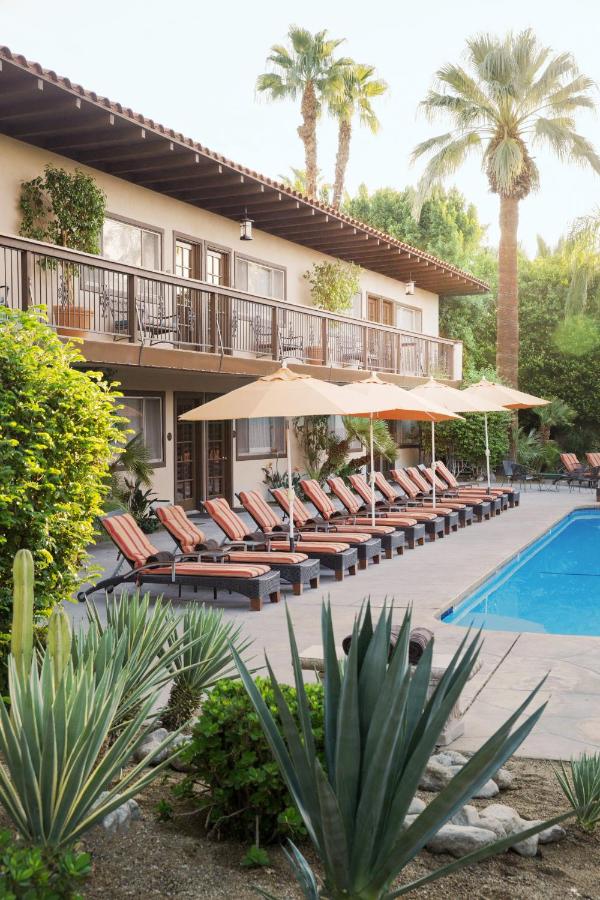 Heated swimming pool: Santiago Resort - Palm Springs Premier Gay Men’s Resort
