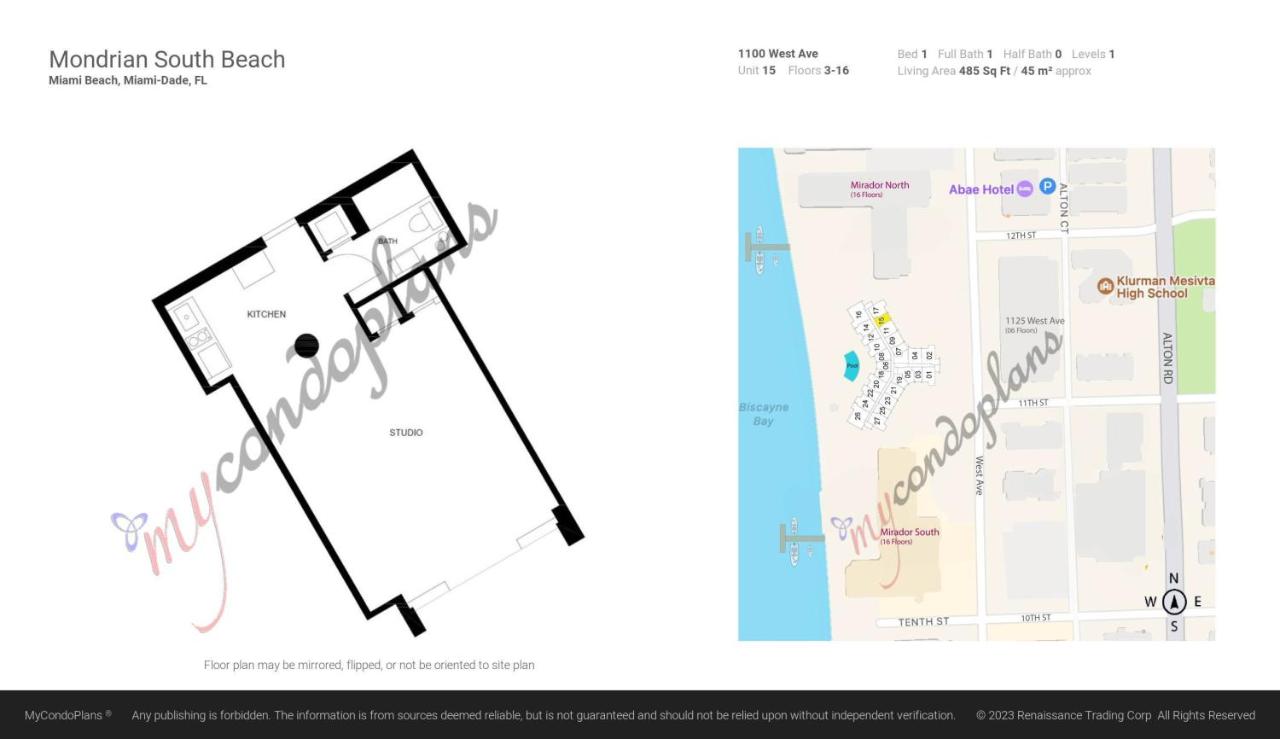 1100 West South Beach Lux Waterfront Studio - 2