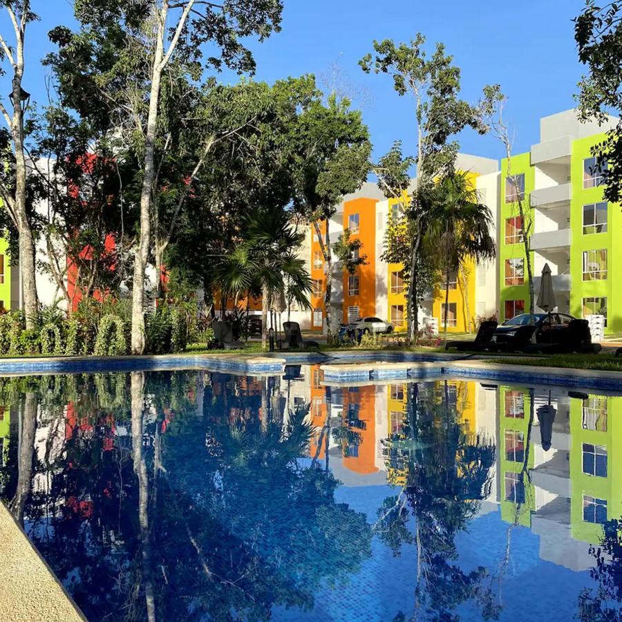Bonito departamento en privada con alberca - 2