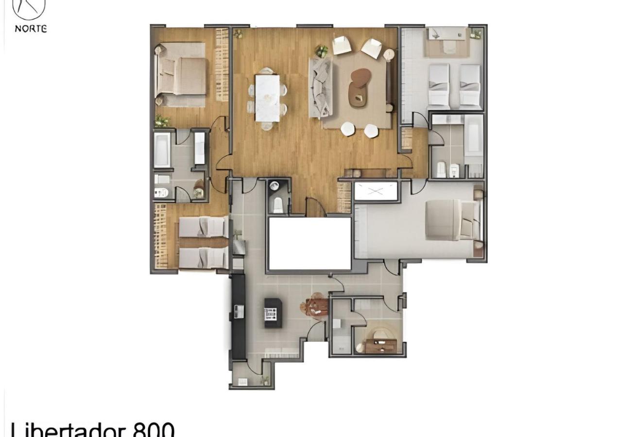 Spacious Central in Recoleta Ideal for Families - 4