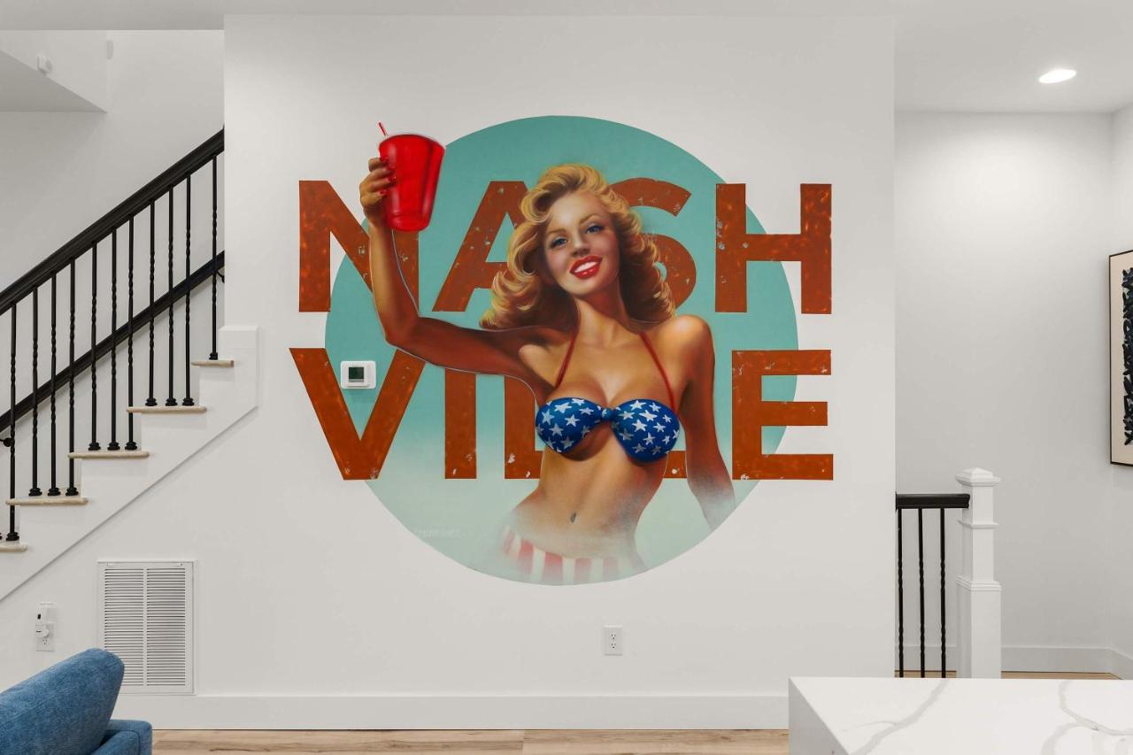 The Americana Abode Rooftop Hot Tub Game Room - 3