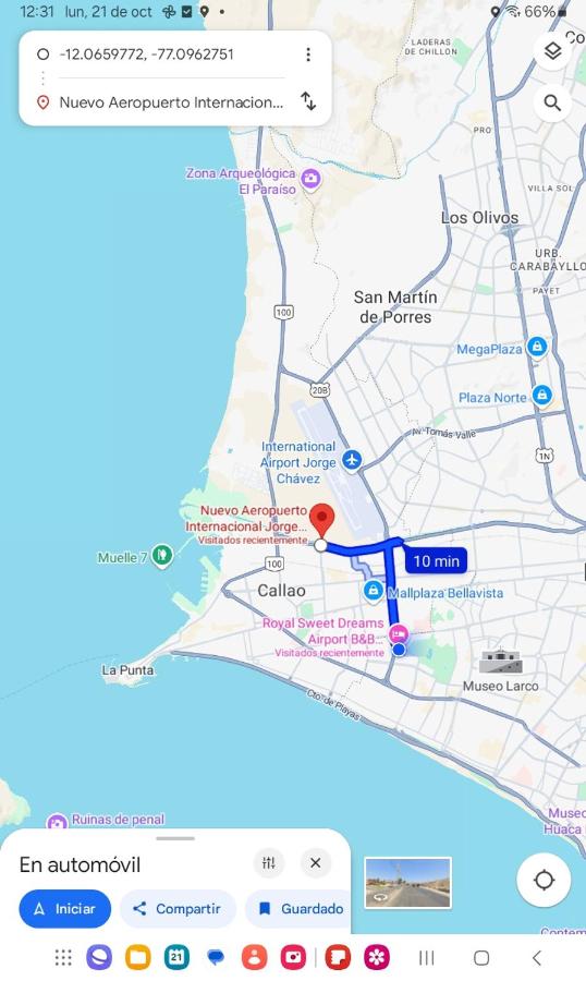 Royal Sweet Dreams Airport B&B — quarto