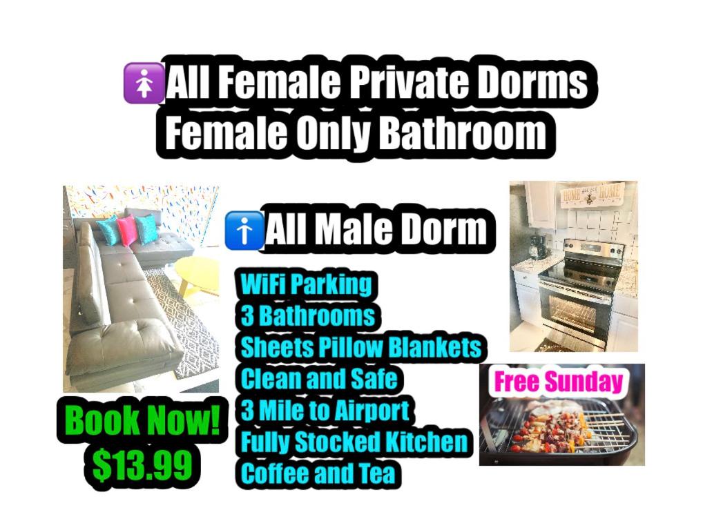 Image: Miami International Hostel -Free Dinner - Best Price - No Mix - Dorms Airport Downtown Wynwood