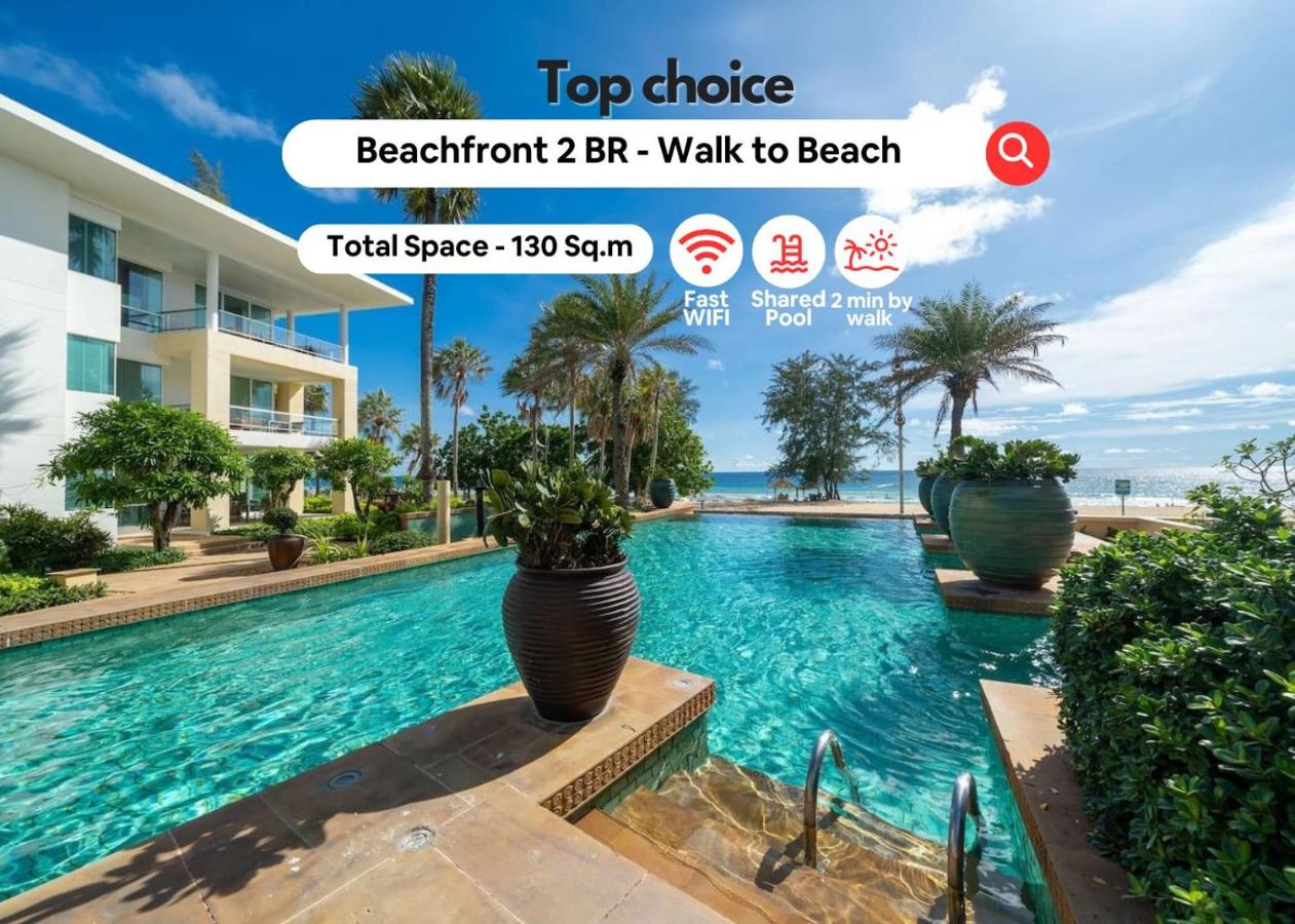 Karon Seaview Beachfront - 2 BR Apartment At Paradox Residence