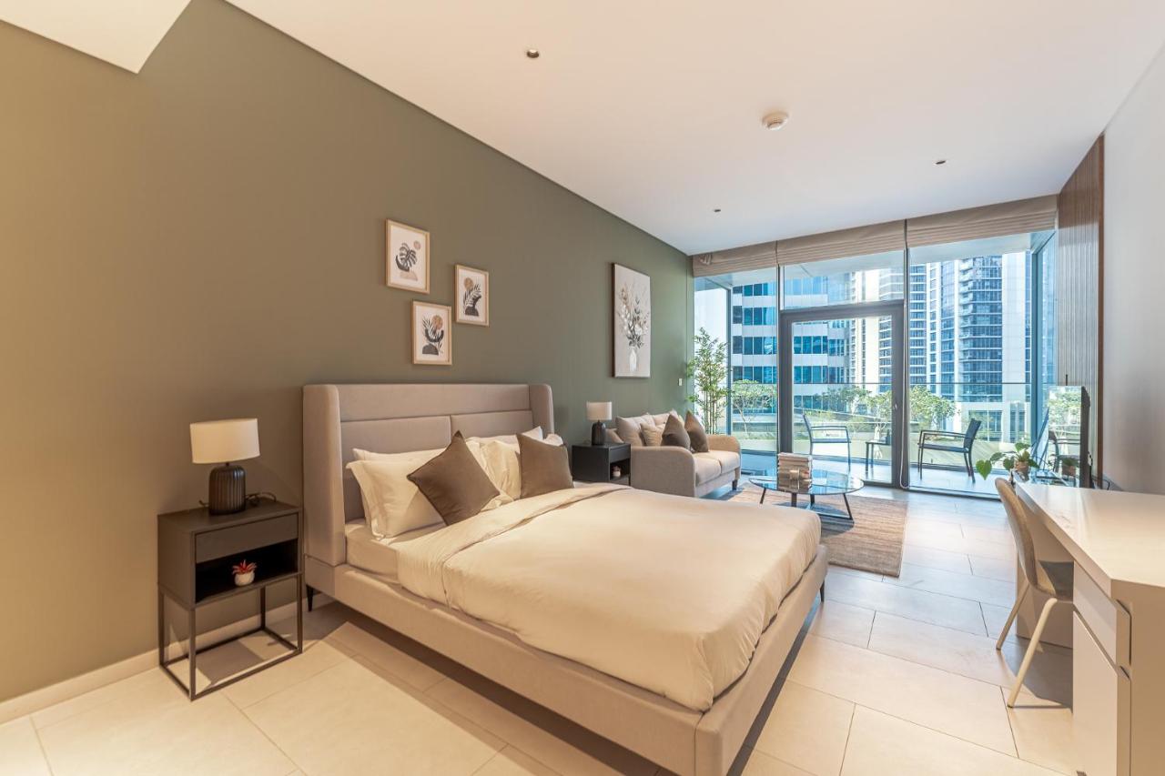 HAVN - New Studio Business Bay, Burj Khalifa View - 2