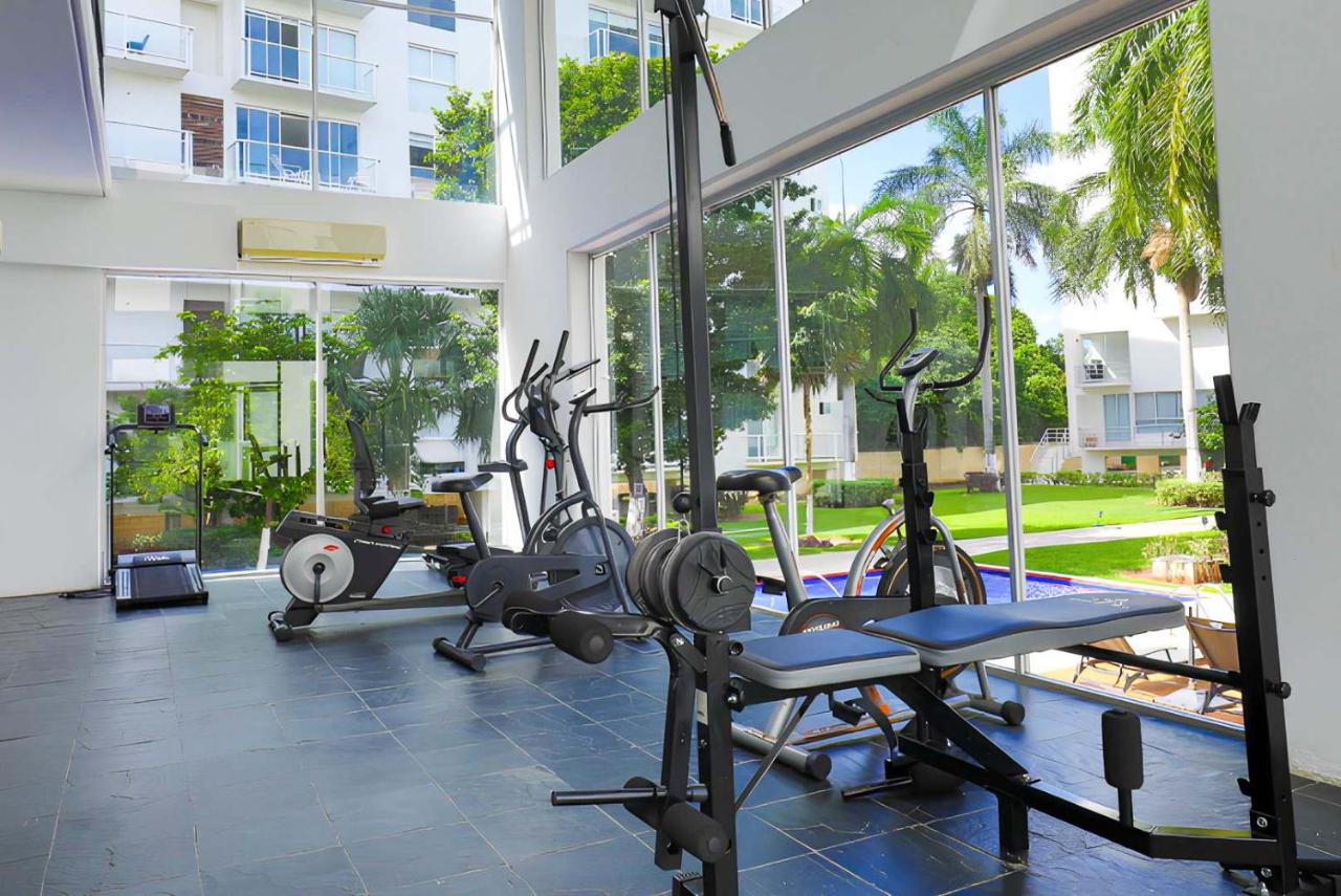 Spacious Apartment with Gym & Pool Cancun - 4