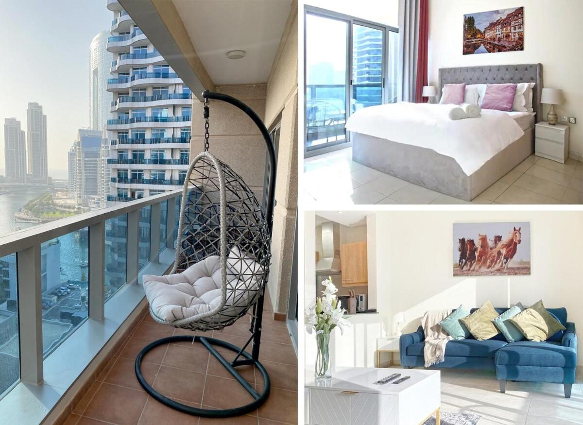 1Bedroom Apartment in Dubai Marina near to beach & Metro Z1006 - 2
