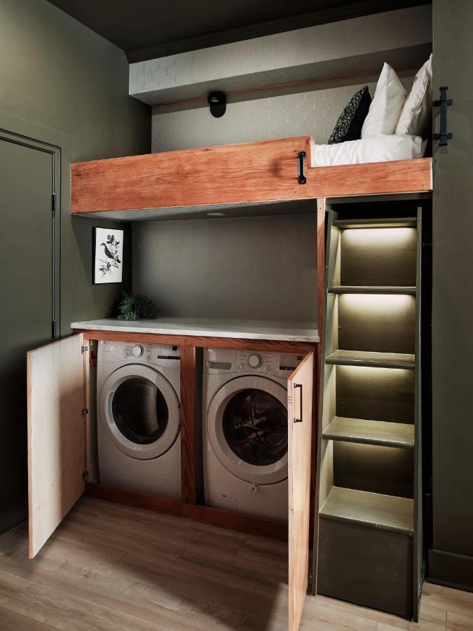 Dreamy Condo with Fireplace, Rooftop, Gym, Parking, Sleeps 5 with King Bed, Sleeper Sofa, Hidden Bunk, Shared Rooftop and Gym, Free Dedicated Parking, Minutes to Broadway, Five Points & Grand Ole Opry, 24 Hr Hospitality - 4