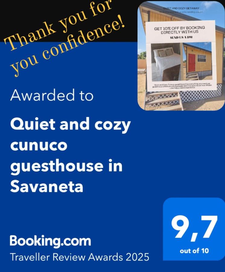 Quiet and cozy cunuco guesthouse in Savaneta - 2