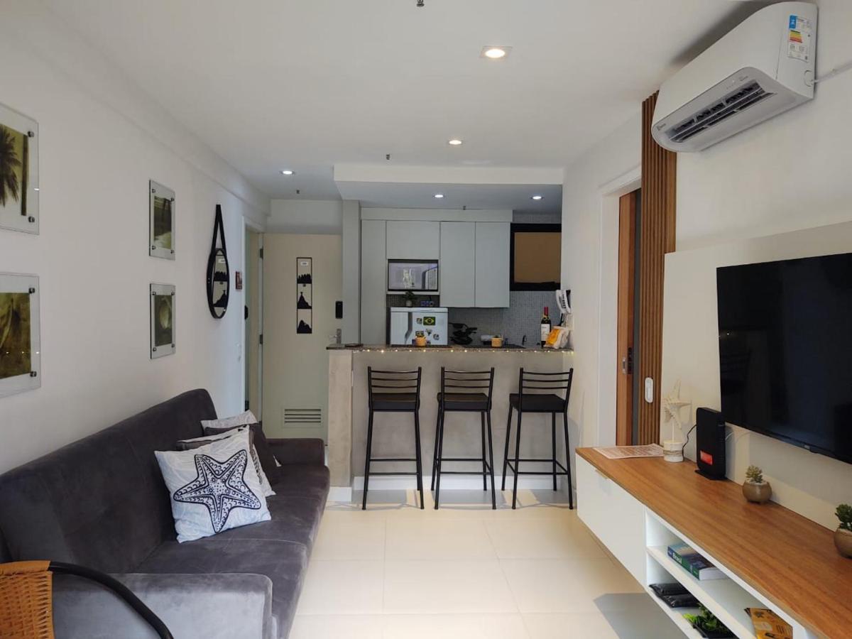 Flat Copacabana Mar Piscina e Sauna - 5