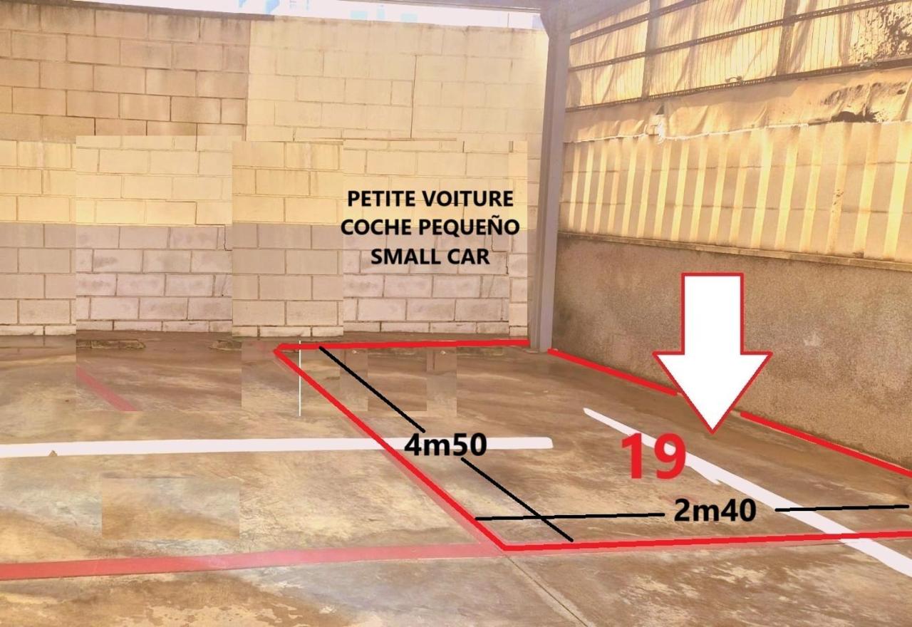 Plan de l'établissement Playa Daimus 100 m del Mar Piscina Parking