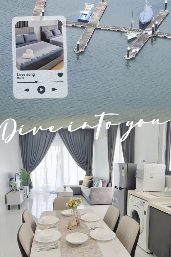 27Johor, nearCIQ, Danga bay Free parking 3BR15pax
