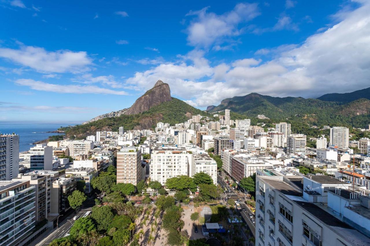 Flat Top LEBLON - Vista Mar e Vista Cristo Rendendo - 300m PRAIA e 150m Metro - Ar Condicionado, SmarTV 50" e Wi-Fi 100mbps - 4