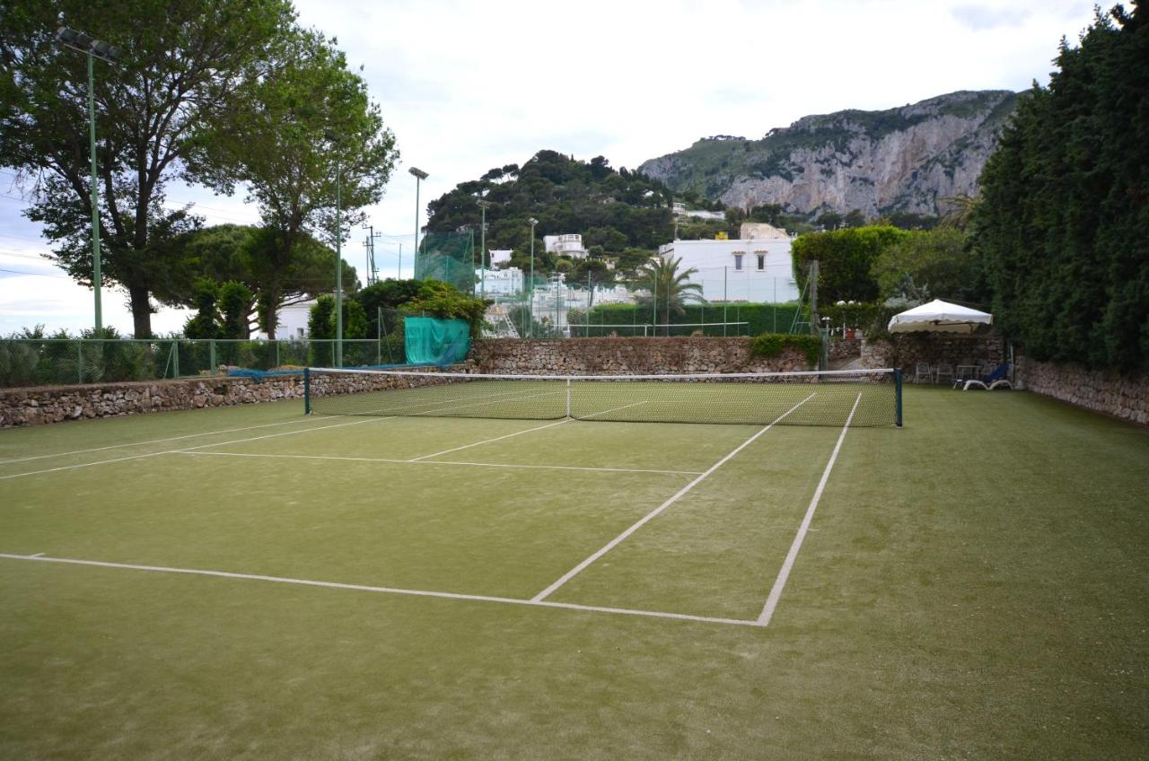 Tennis court: Hotel Quisisana