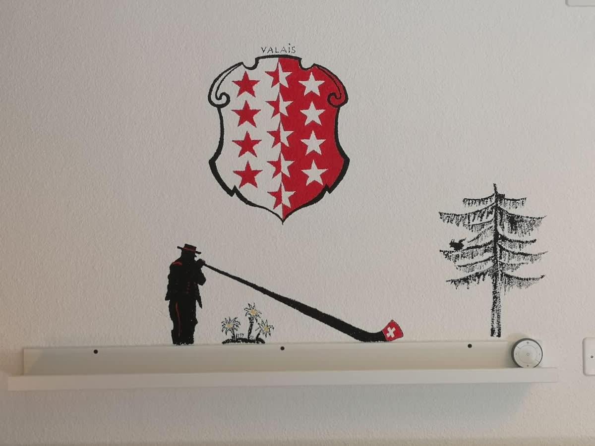 House St-George Studio Alpine with terrace and view on village - 2