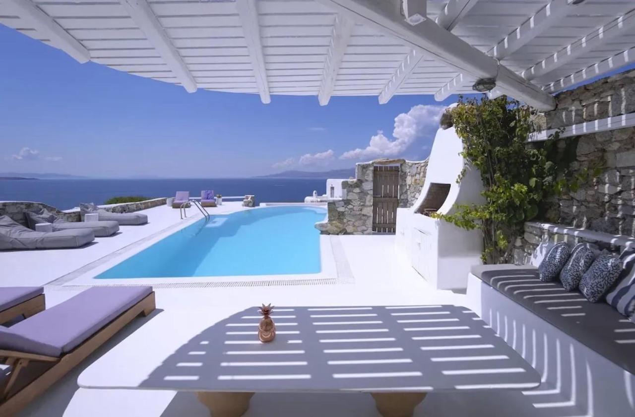 Paradisiacal Villa with Pool and Sea View in Mykonos