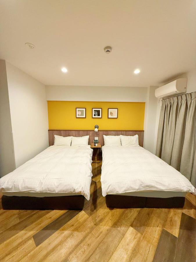 道頓堀から徒歩3分中央区島ノ内にあるツインルーム201