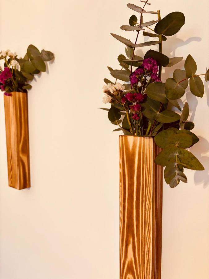 Detalle de la cocina de madera