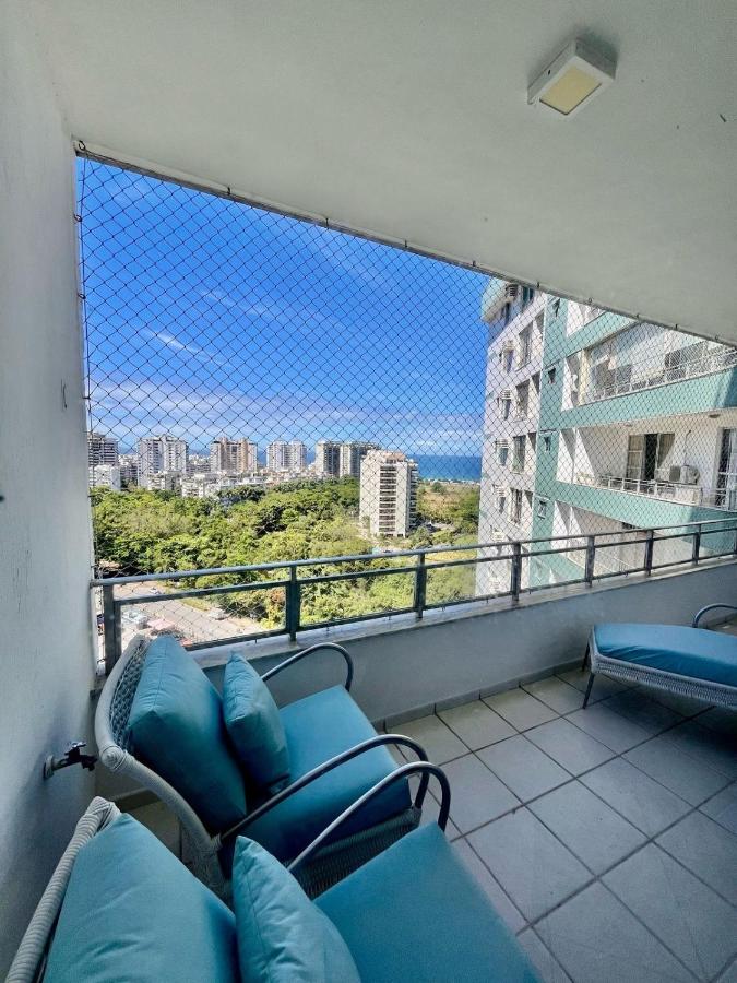 Vista nascente para o mar-Barra da Tijuca