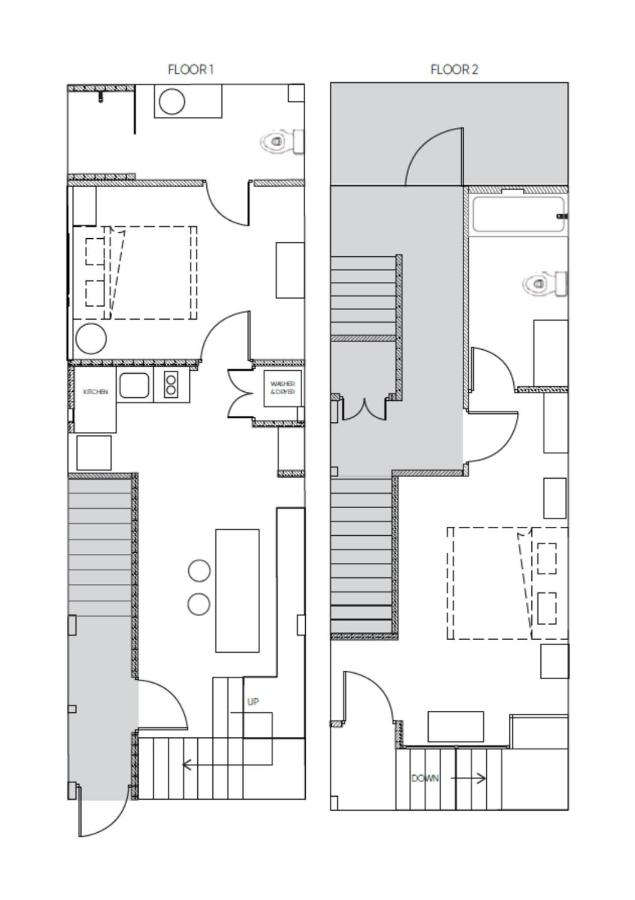 Stylish duplex 2 BR apartment - 3 mins walk to BTS Nana - 2